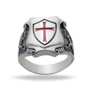 rode kruis christelijke ring