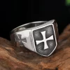 christelijke ring biker kruis