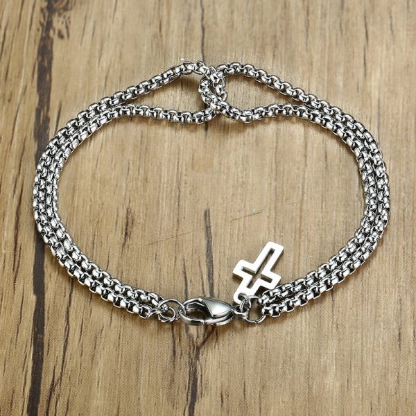 christelijke kruis ketting armband