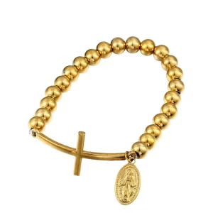 christelijke armband medaille van maria
