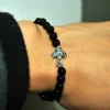 christelijke onyx armband